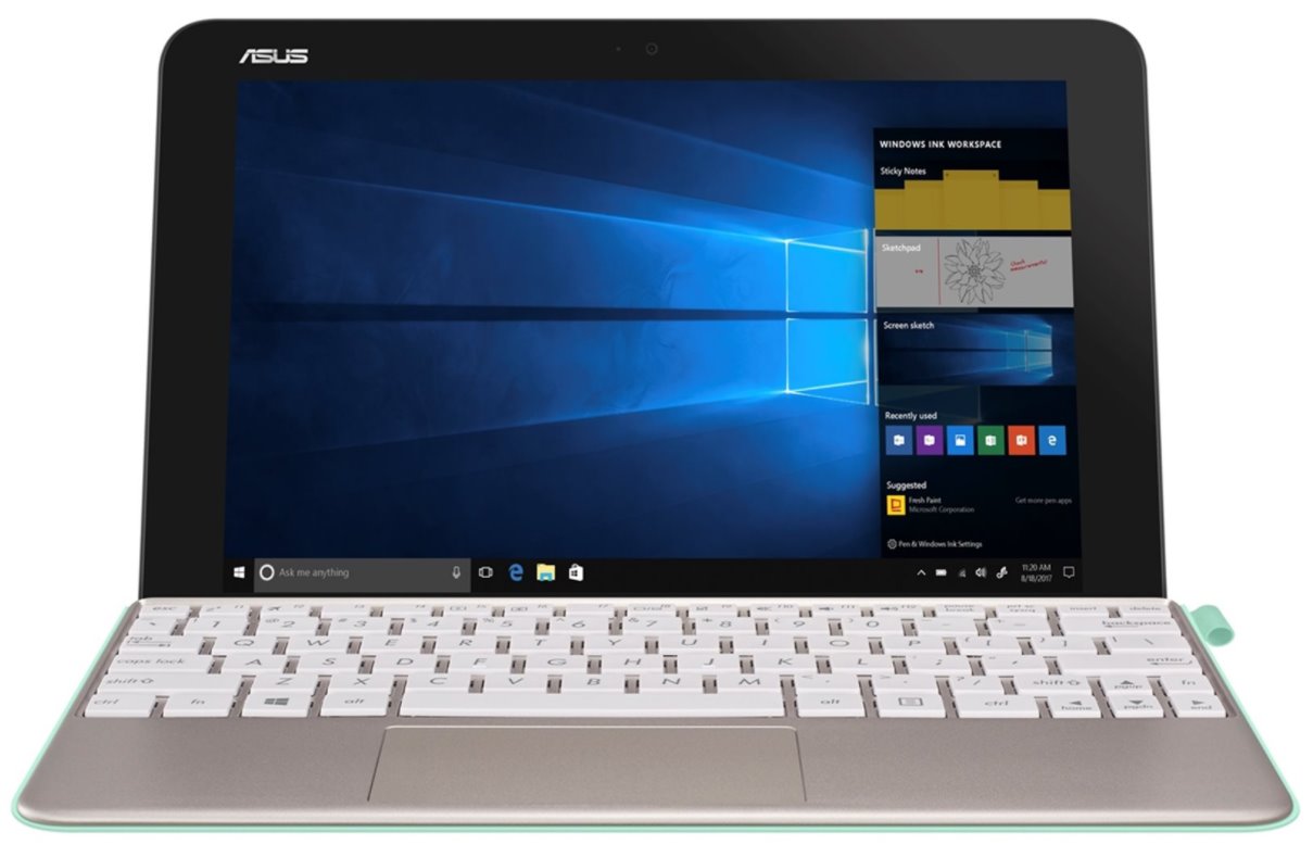 ASUS Transformer Mini T103HAF-GR051T Icicle Gold / White + Green ...