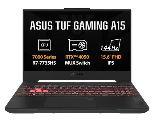 ASUS TUF Gaming A15 FA507NU-LP045W Jaeger Gray Metallic