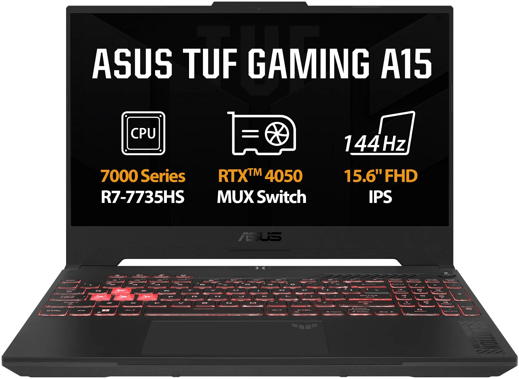 ASUS TUF Gaming A15 FA507NU-LP045W Jaeger Gray Metallic