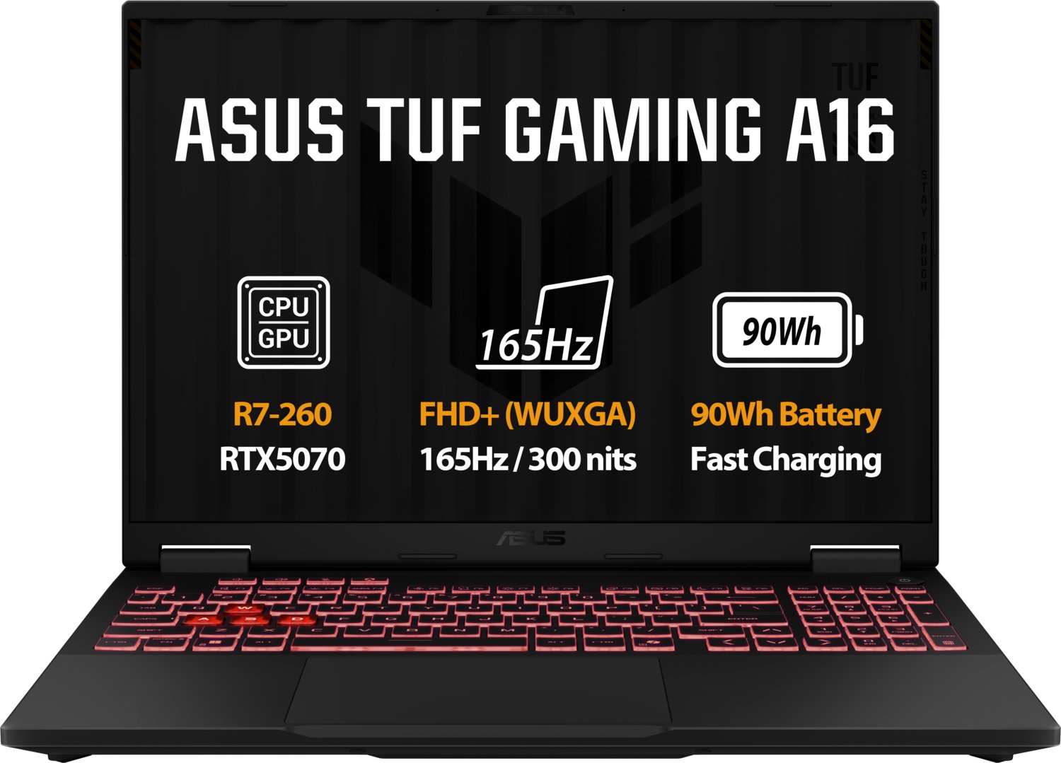 ASUS TUF Gaming A16 FA608UP-RV048Z Jaeger Gray