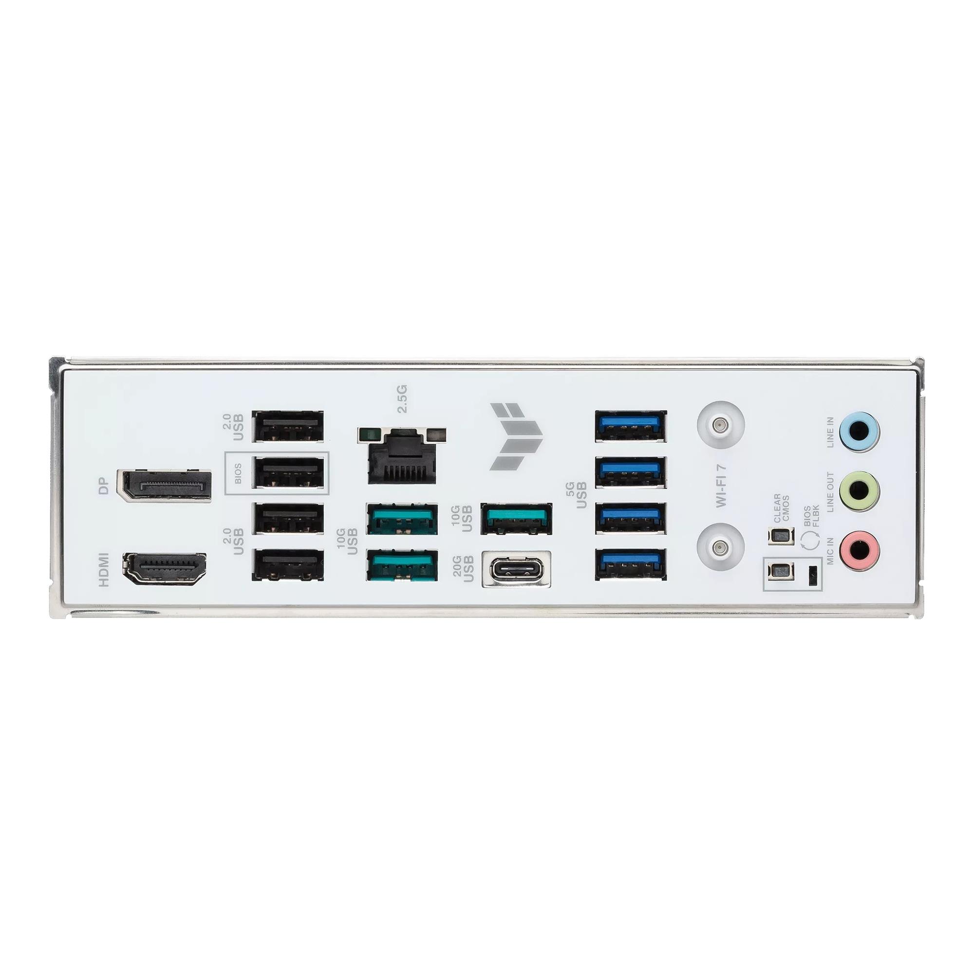 ASUS TUF GAMING B850M-PLUS WIFI7 WHITE
