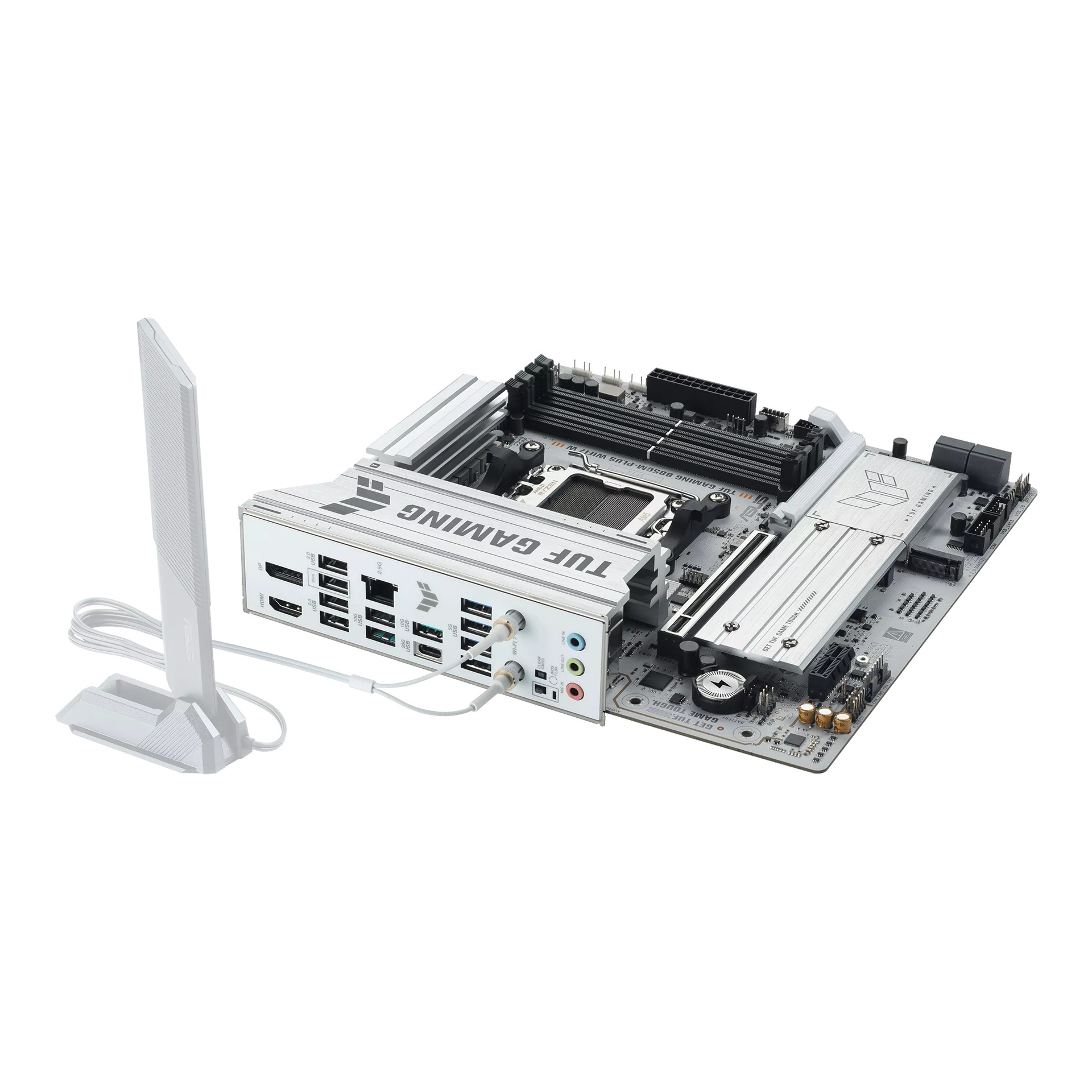 ASUS TUF GAMING B850M-PLUS WIFI7 WHITE