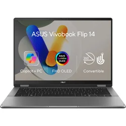 ASUS Vivobook 14 Flip TP3407SA-OLED040X Matte Gray kovový 