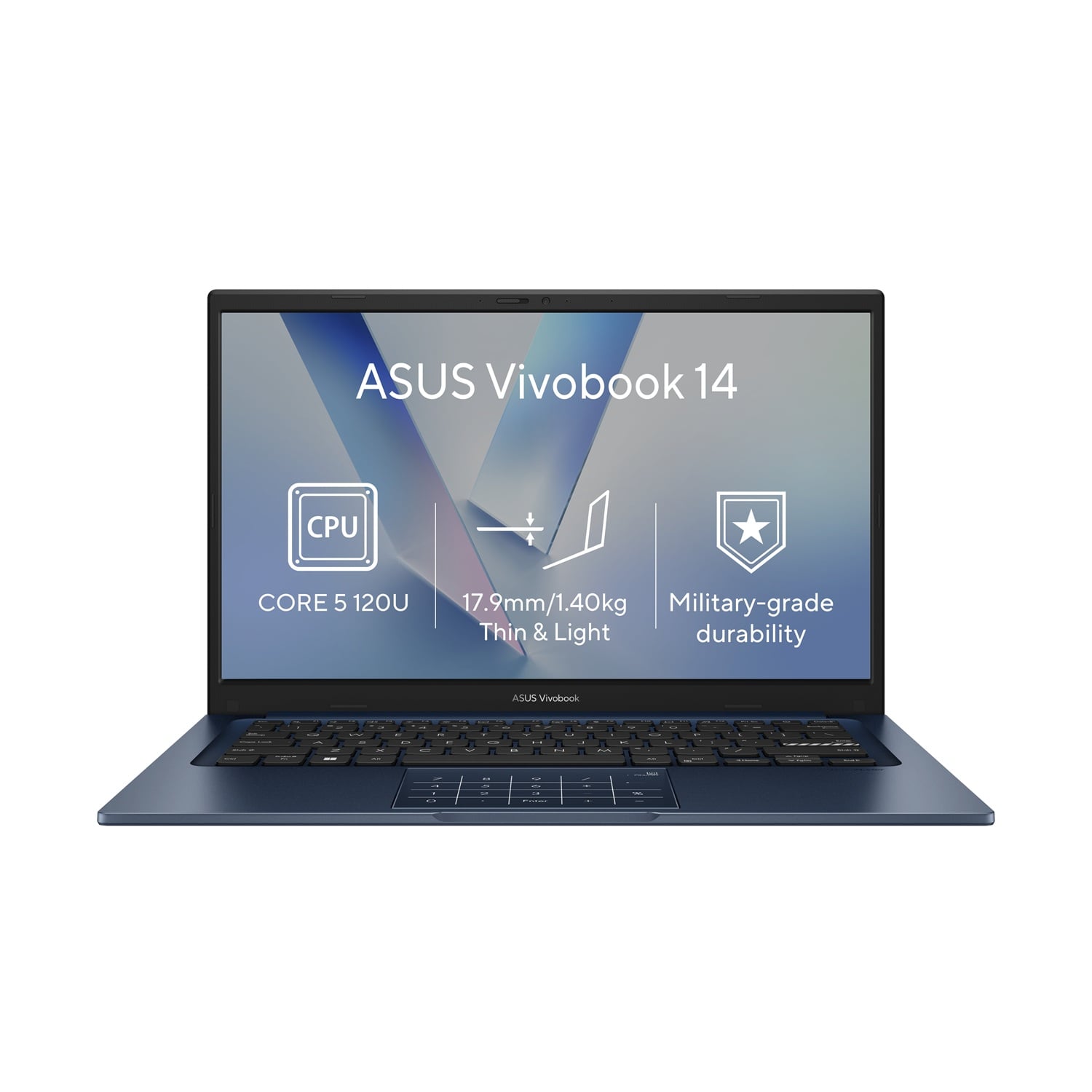 ASUS Vivobook 14 X1404VA-EB2277WZ Quiet Blue (bez adaptéru)