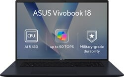 ASUS Vivobook 18 M1807GA-S8002WZ Quiet Blue (bez napájacieho adaptéra)
