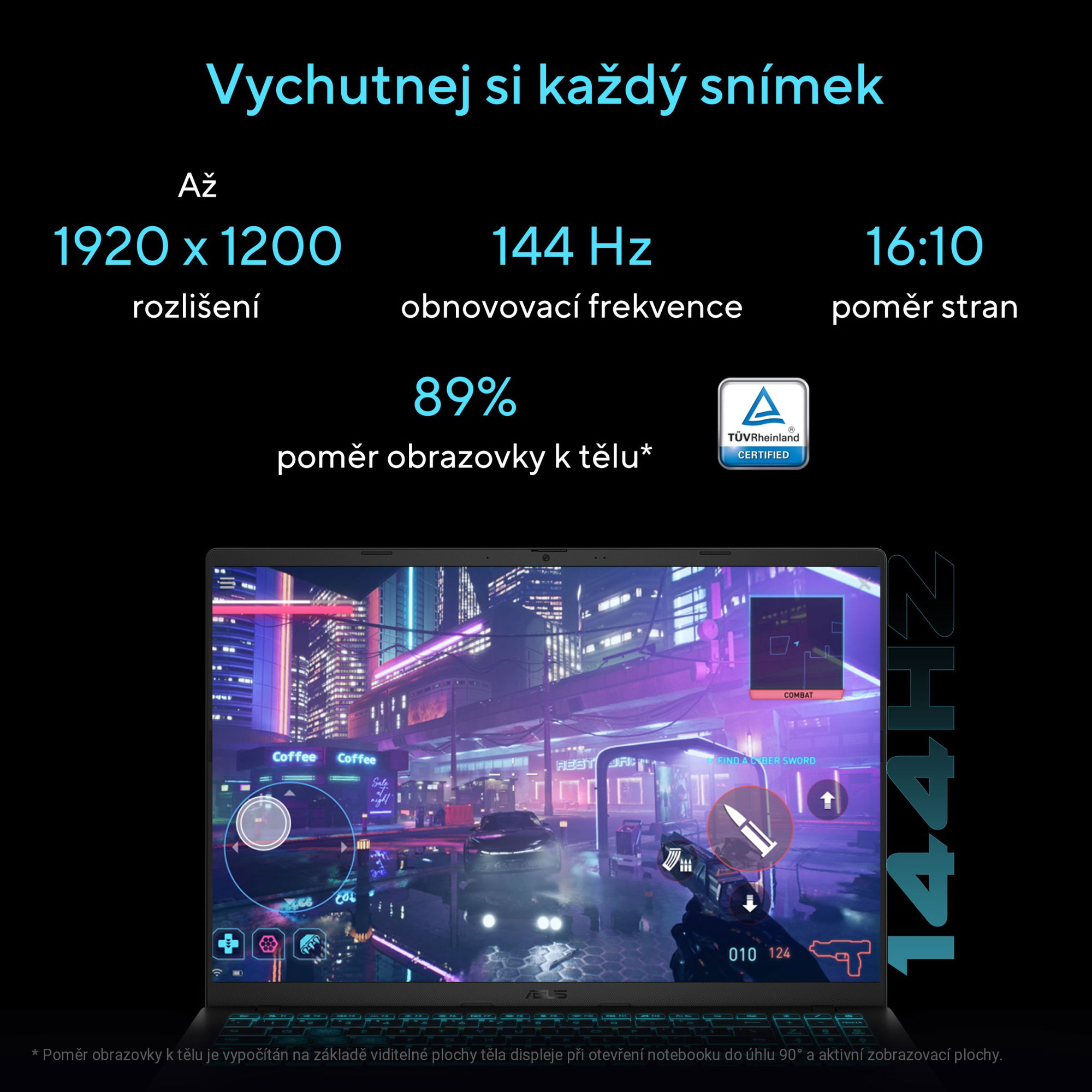 ASUS Vivobook Gaming V16 V3607VU-RP299W Matte Black