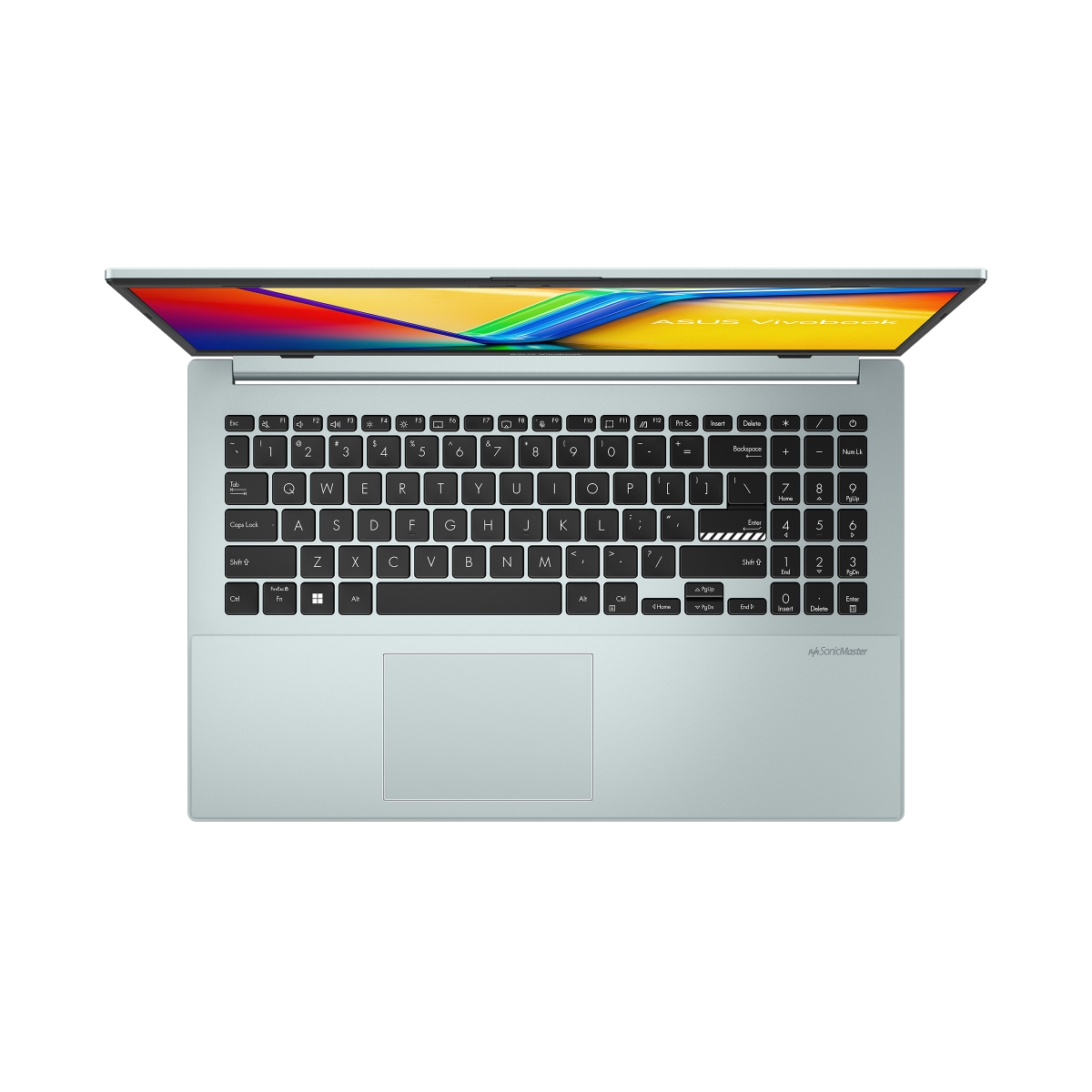 ASUS Vivobook Go 15 OLED E1504FA-OLED180W Zelená Sivá