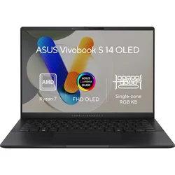 ASUS Vivobook S 14 OLED M5406KA-OLED071W Neutrálna čierna celokovová
