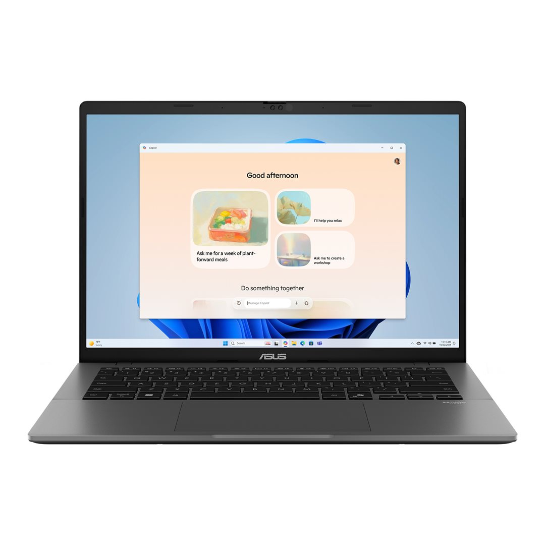 ASUS Vivobook S14 M3407KA-OLED094W Matná sivá