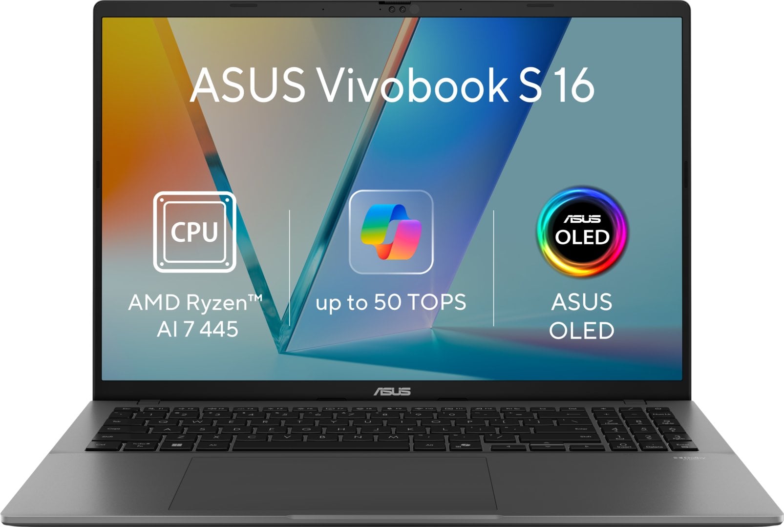 ASUS Vivobook S16 M3607GA-OLED011W Matte Gray