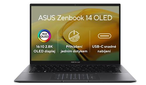 ASUS Zenbook 14 OLED UM3402YA-OLED059W Jade Black celokovový