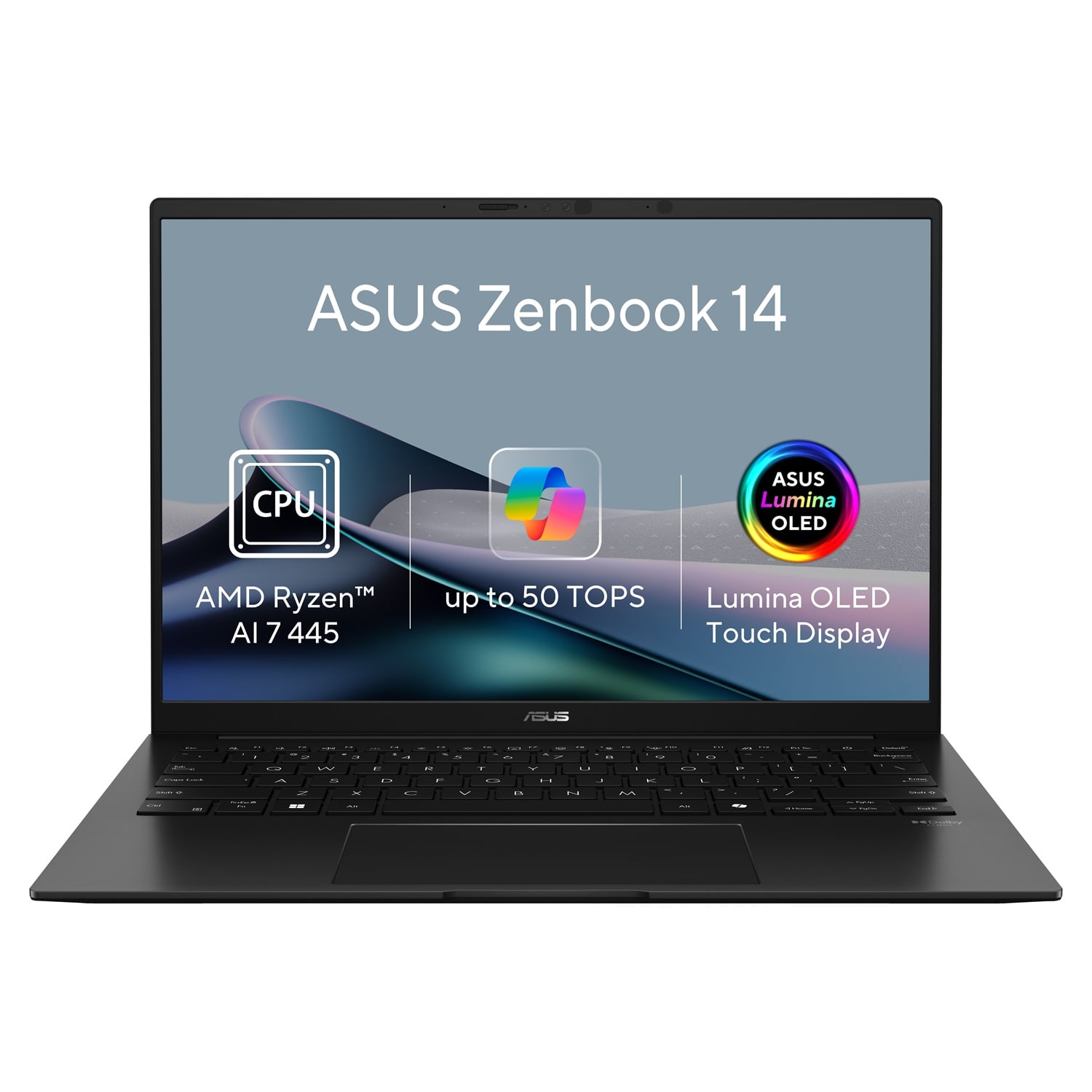 ASUS Zenbook 14 UM3406GA-OLED286WZ Jade Black (bez adaptéru)