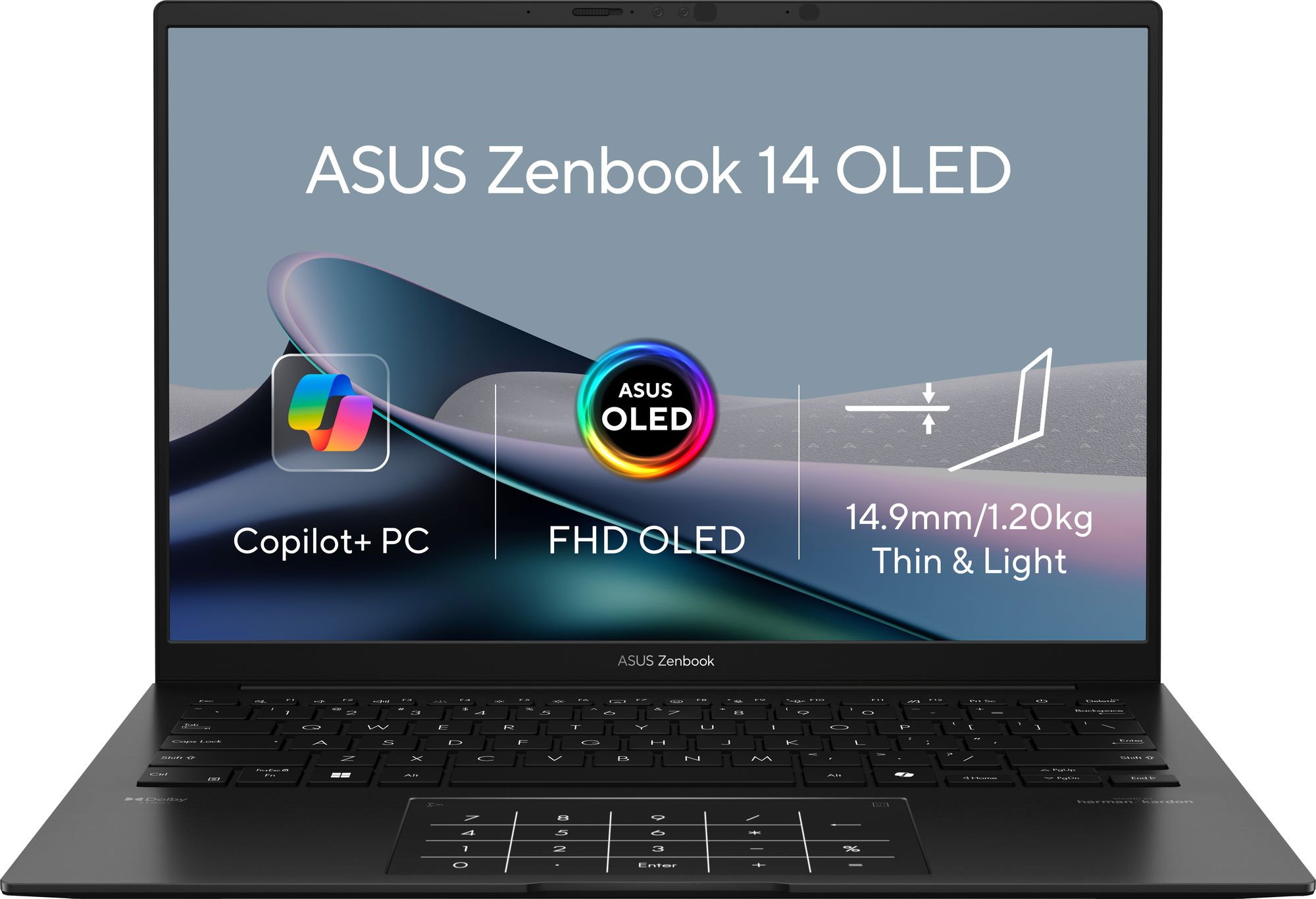 ASUS Zenbook 14 UM3406KA-OLED282W Jade Black