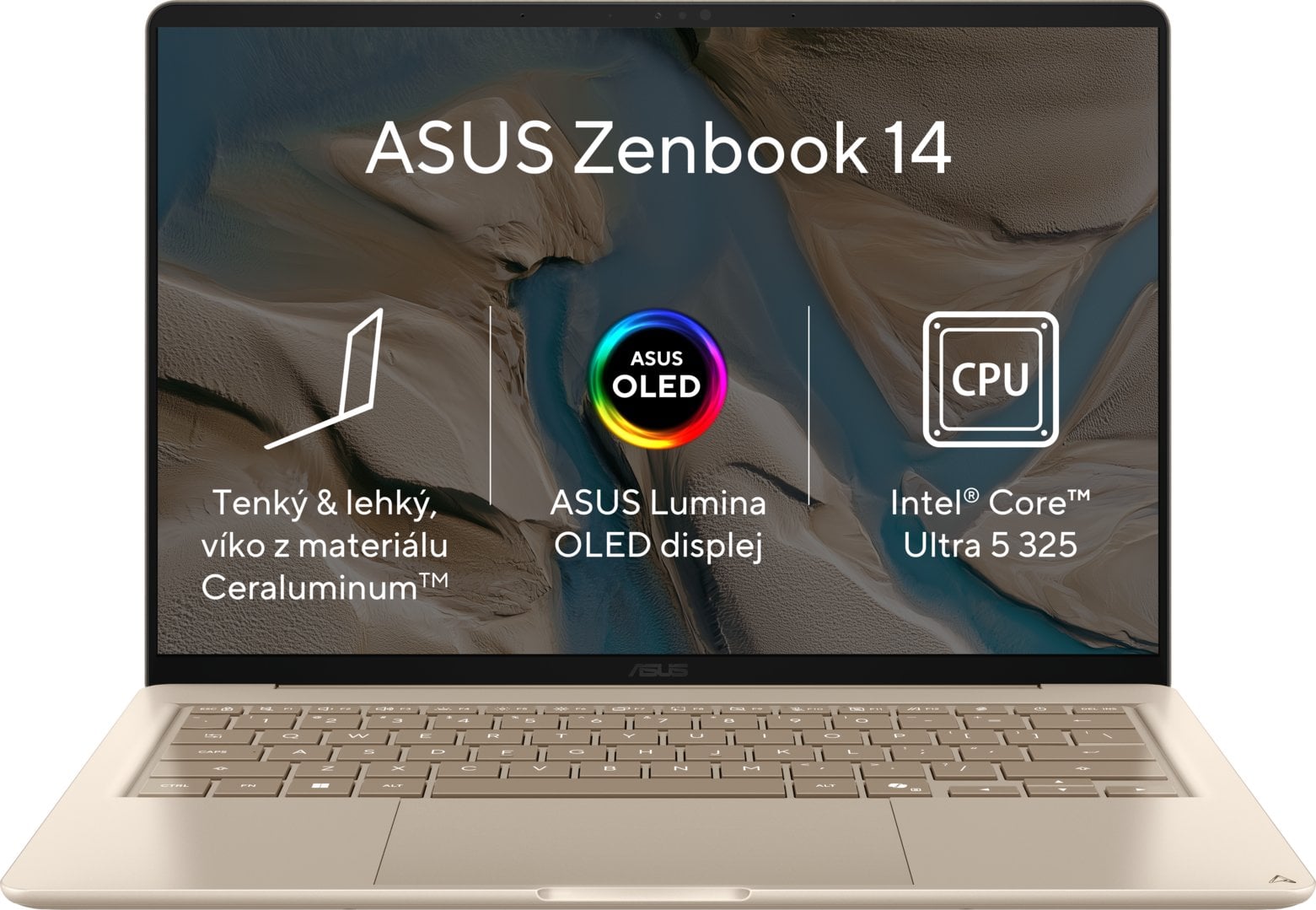 ASUS Zenbook 14 UX3480AA-OLED348W Zabriskie Beige