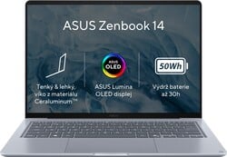 ASUS Zenbook 14 UX3480QA-OLED173W Arctic Blue celokovový (bez adaptéru)