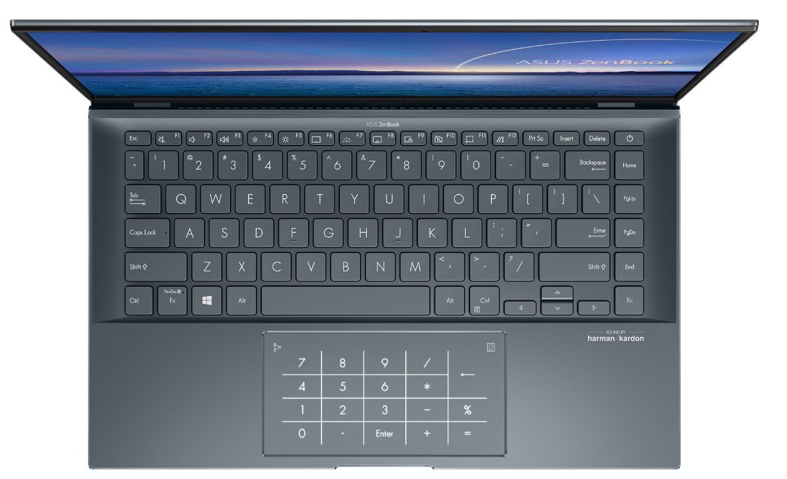 ASUS ZenBook 14 UX435EG-K9181T Pine Grey kovový