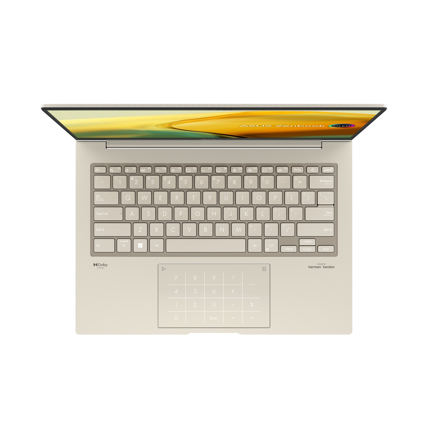 ASUS Zenbook 14X OLED UX3404VC-M3174W Sandstone Beige celokovový