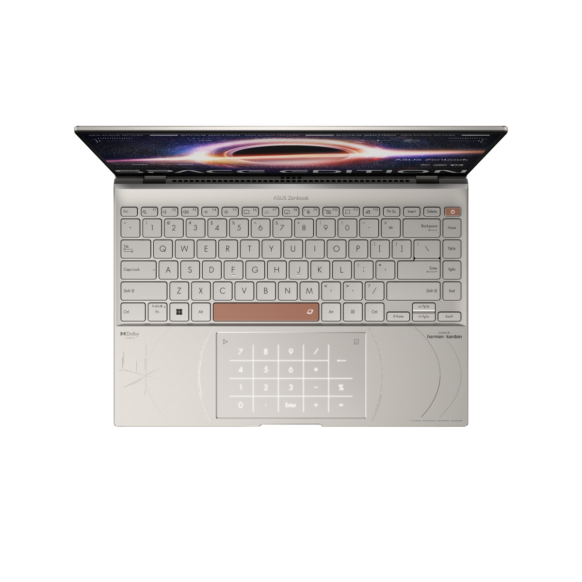 ASUS Zenbook 14X OLED UX5401ZAS-KN016W Zero-G Titanium celokovový