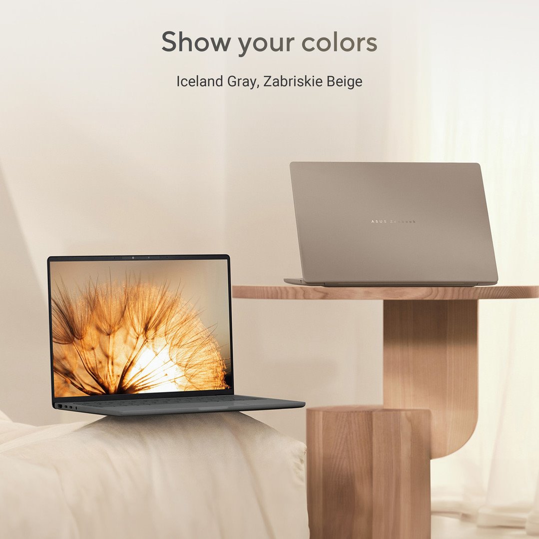 ASUS Zenbook A14 OLED UX3407RA-OLED024X Zabriskie Beige