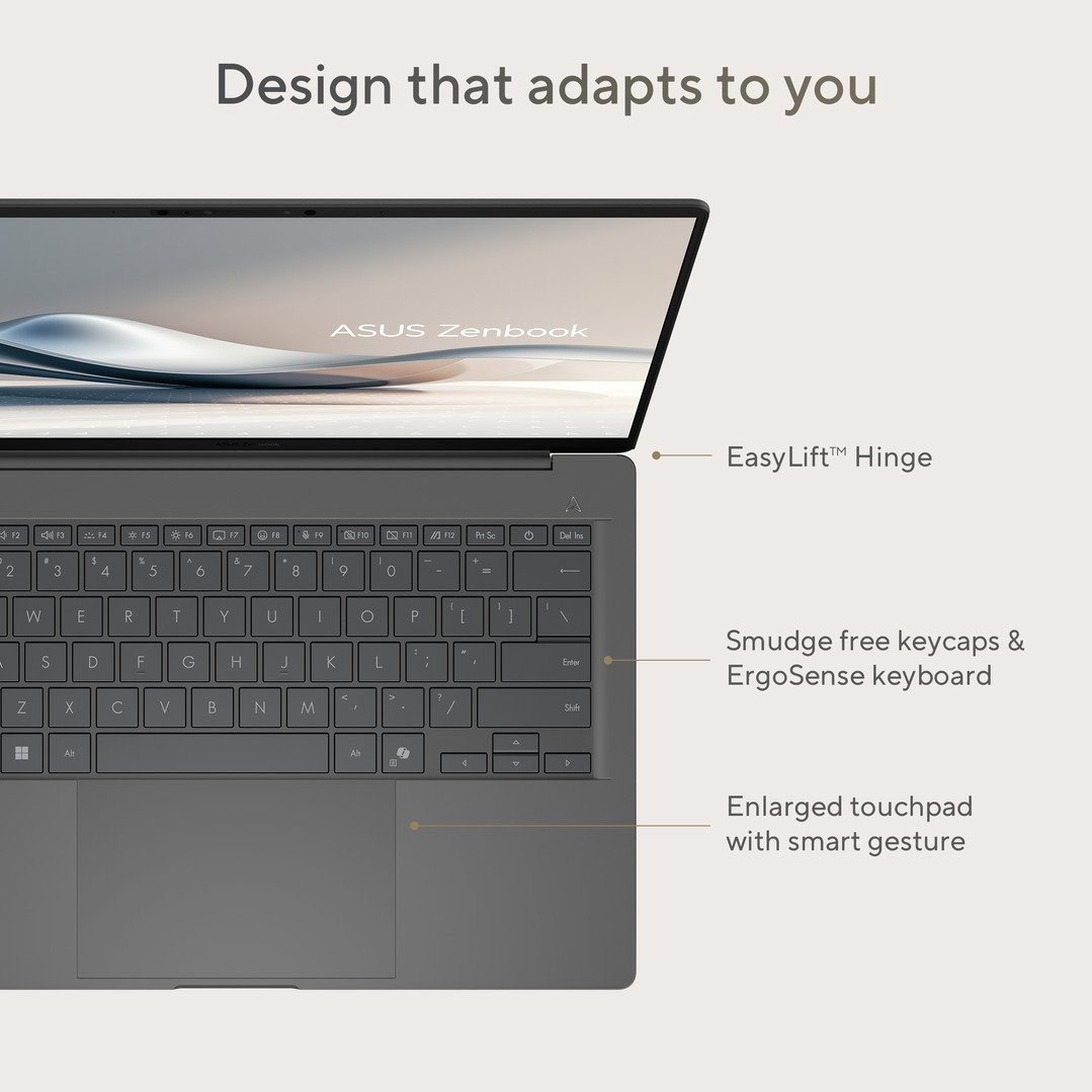 ASUS Zenbook A14 OLED UX3407RA-OLED026X Iceland Gray