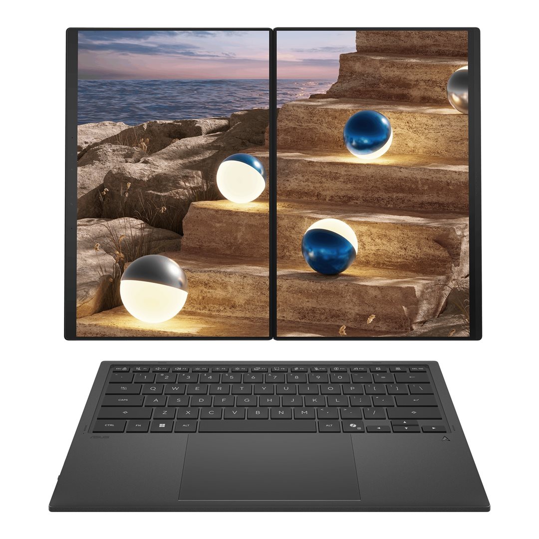 ASUS Zenbook Duo OLED UX8407AA-OLED086W Inkwell Gray