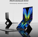 ASUS Zenbook DUO UX8407AA-OLED449WZ Moher Gray kovový (bez adaptéru)
