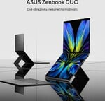 ASUS Zenbook DUO UX8407AA-OLED449WZ Moher Gray kovový (bez napájacieho adaptéra)