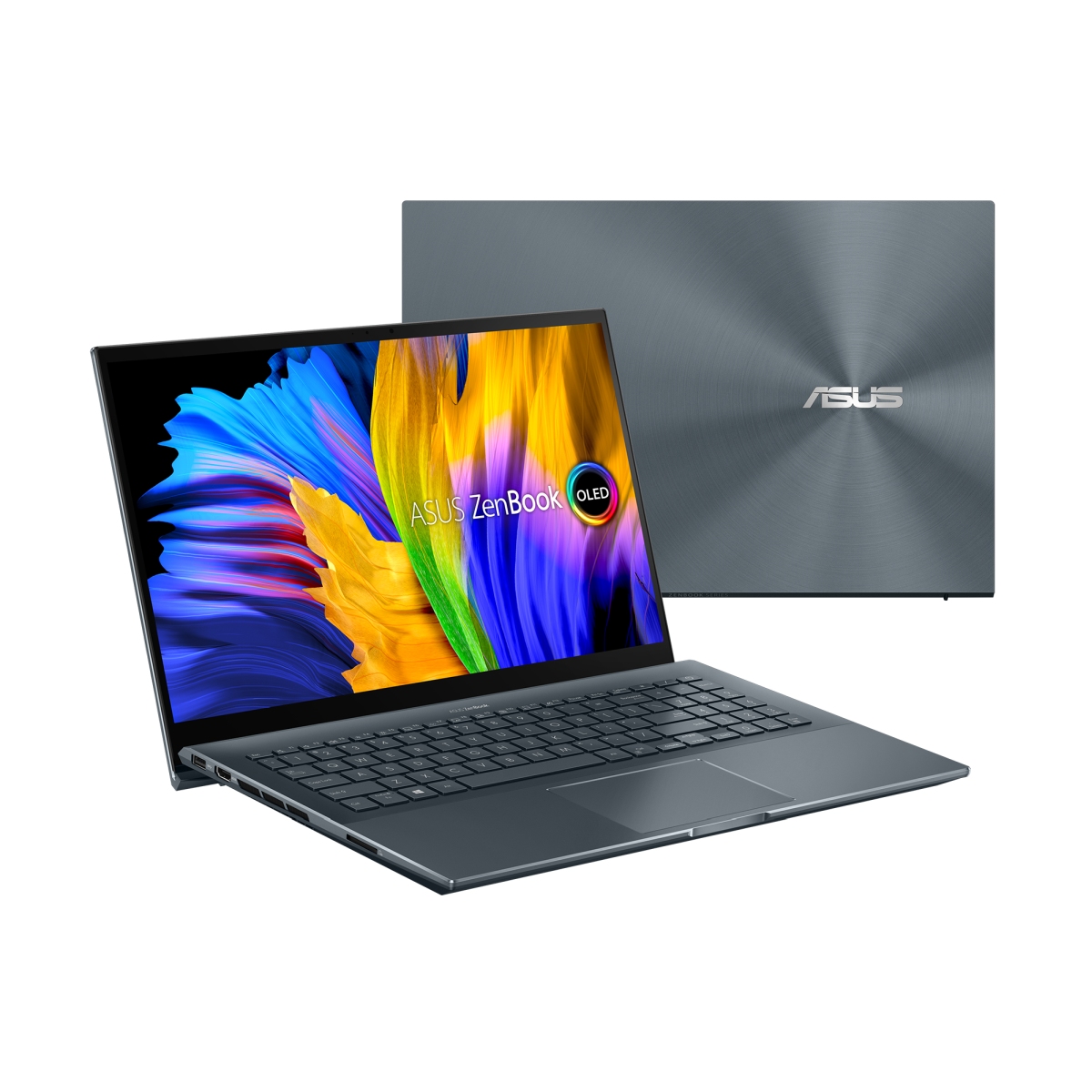 Asus Zenbook Pro 15 OLED/UM535/R7-5800H/15,6"/4K/T/16GB/512GB SSD/AMD int/W11H/Gray/2R