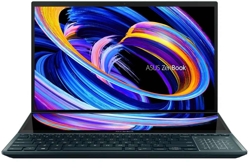 ASUS ZenBook Pro Duo OLED UX582ZM-OLED032W Celestial Blue celokovový