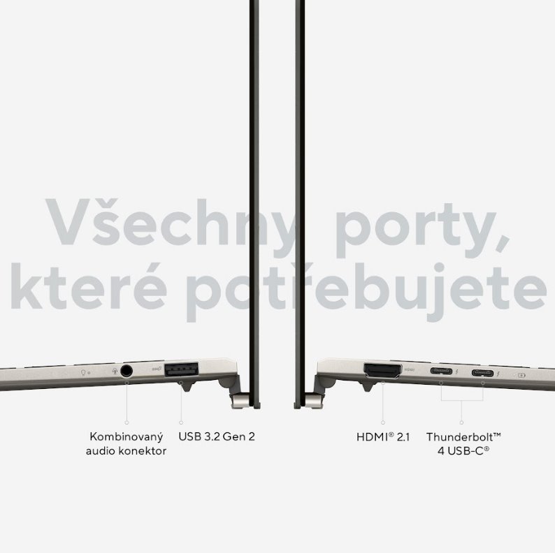 ASUS Zenbook S 13 OLED UX5304VA-OLED075W Strieborný