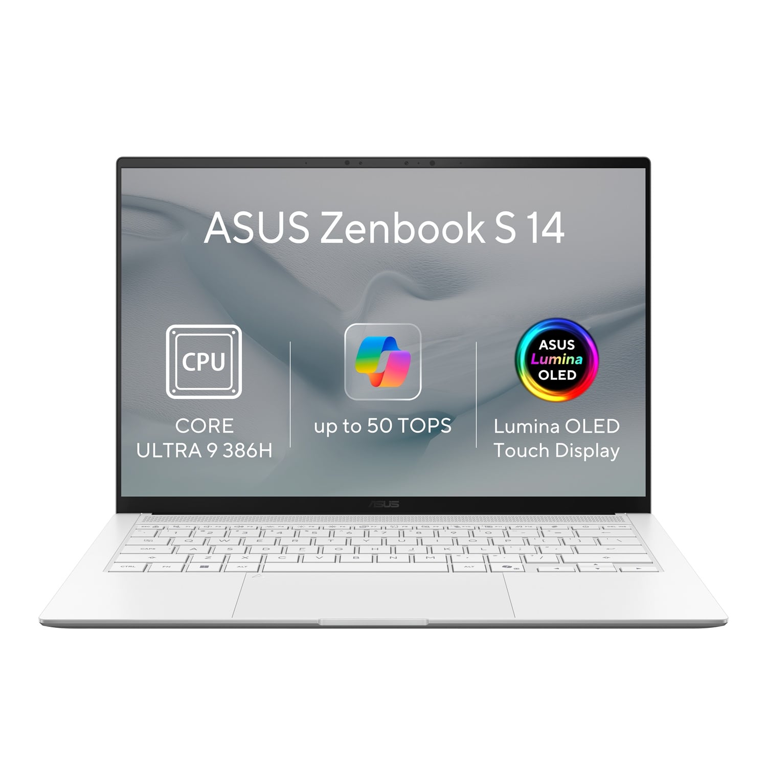ASUS Zenbook S 14 UX5406AA-OLED431XZ Scandinavian White (bez adaptéru)