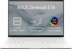 ASUS Zenbook S 14 UX5406SA-OLED682WZ v bielej farbe Scandinavian White (bez napájacieho adaptéra)