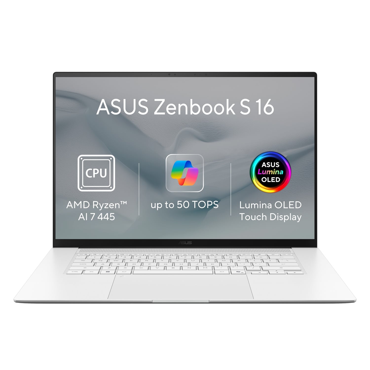 ASUS Zenbook S 16 UM5606GA-OLED591XZ Scandinavian White (bez adaptéru)