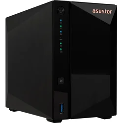 Asustor NAS AS3302T / 2x 3,5" SATA III/ Realtek RTD1296 1,4 GHz/ 2 GB/ 1x 2,5 GbE/ 3x USB 3.2 Gen 1
