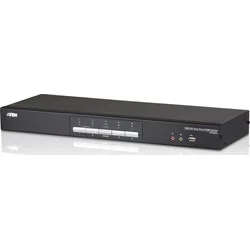 ATEN 4-port DVI DualLink KVMP USB, 2port USB HUB, audio, podpora Quad modu CS-1644A - KVM přepínače