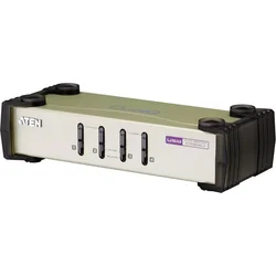 ATEN 4-port KVM PS/2+USB, 1.2m kabely