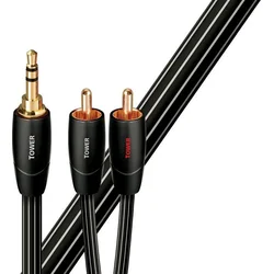 Audioquest Tower JR 1m - audio kábel 1x 3,5mm jack - 2x RCA