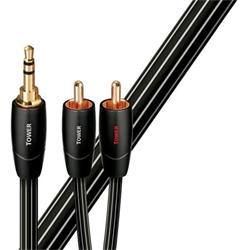 Audioquest Tower JR 1m - kabel audio 1x 3,5mm jack - 2x RCA