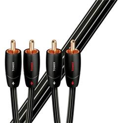 Audioquest Tower RR 1,0 m - kabel audio 2x RCA - 2x RCA qtowrr0010 - Kabely + redukce