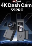 Autokamera DAHUA S5PRO / rozlíšenie 4K Ultra HD / duálna kamera / USB-C / Wi-Fi / slot na microSD