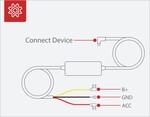 Autonabíjačka DAHUA pre autokameru S5PRO / 5 V / 2,5 A / USB-C