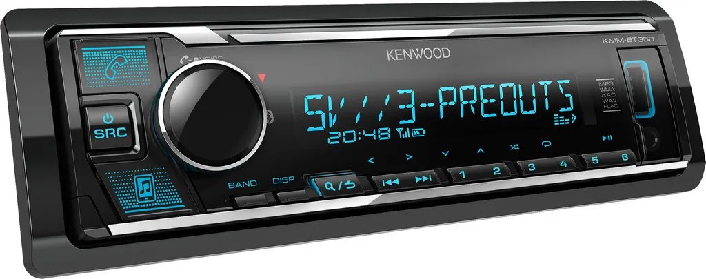 Autorádio Kenwood KMM-BT358 bez pohonu