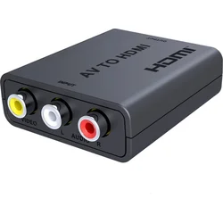 AV kompozitný signál a stereo zvuk na HDMI 1080P konvertor