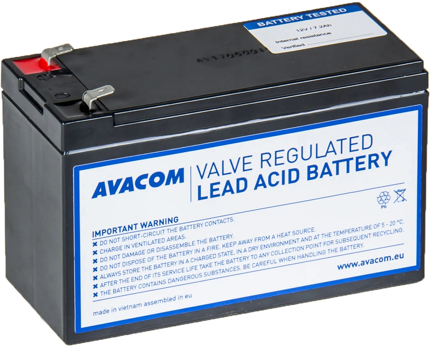 AVACOM AVA-RBP01-12072-KIT - batéria pre Belkin, CyberPower, EATON, Effekta, FSP Fortron, Legrand UPS