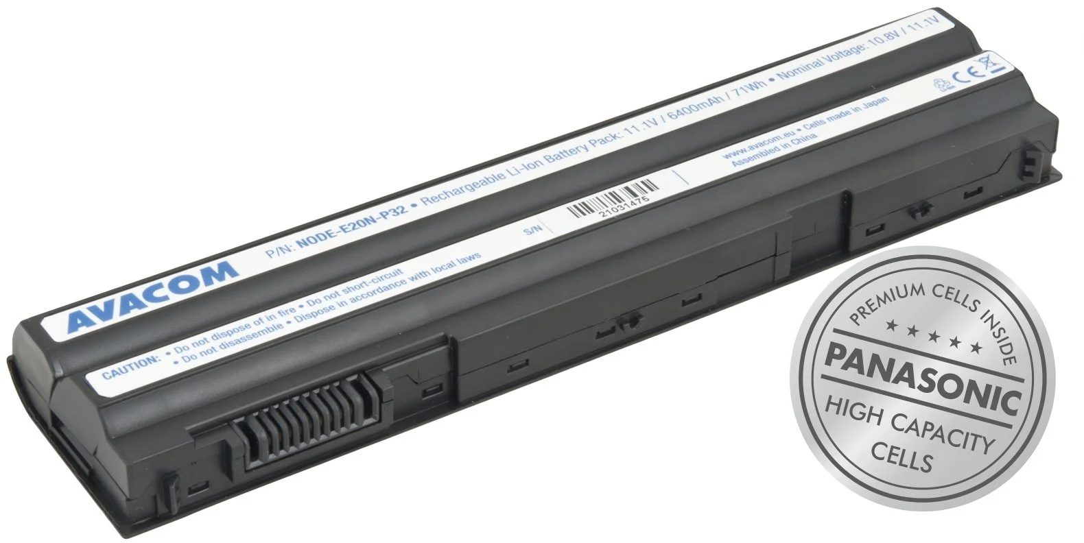 AVACOM batéria pre Dell Latitude E5420, E5530, Inspiron 15R, Li-Ion 11,1V 6400mAh 71Wh