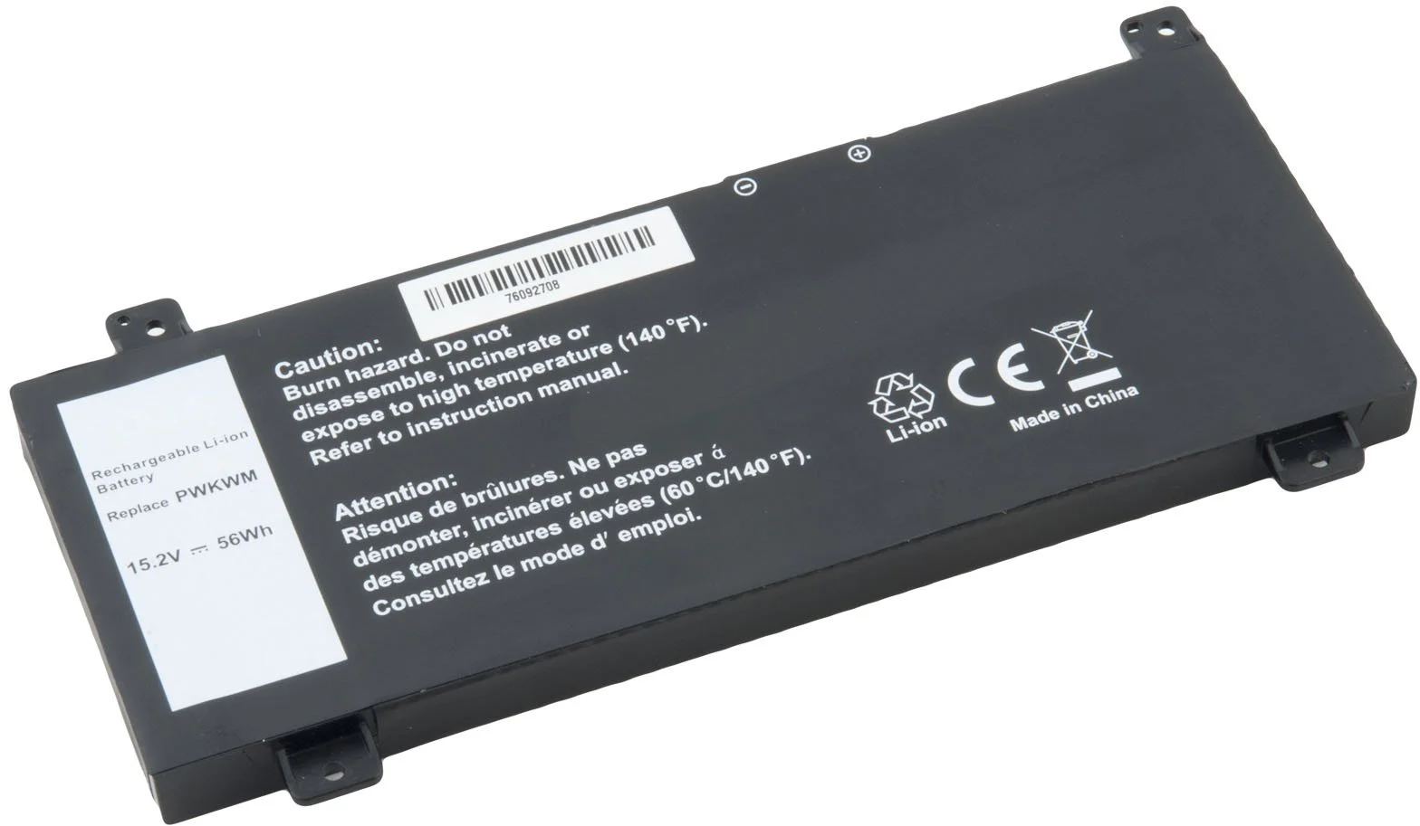 Avacom Batérie pre Dell Inspiron 14 7466, 7000 Series Li-Ion 15,2V 3680mAh 56Wh NODE-I7466-368