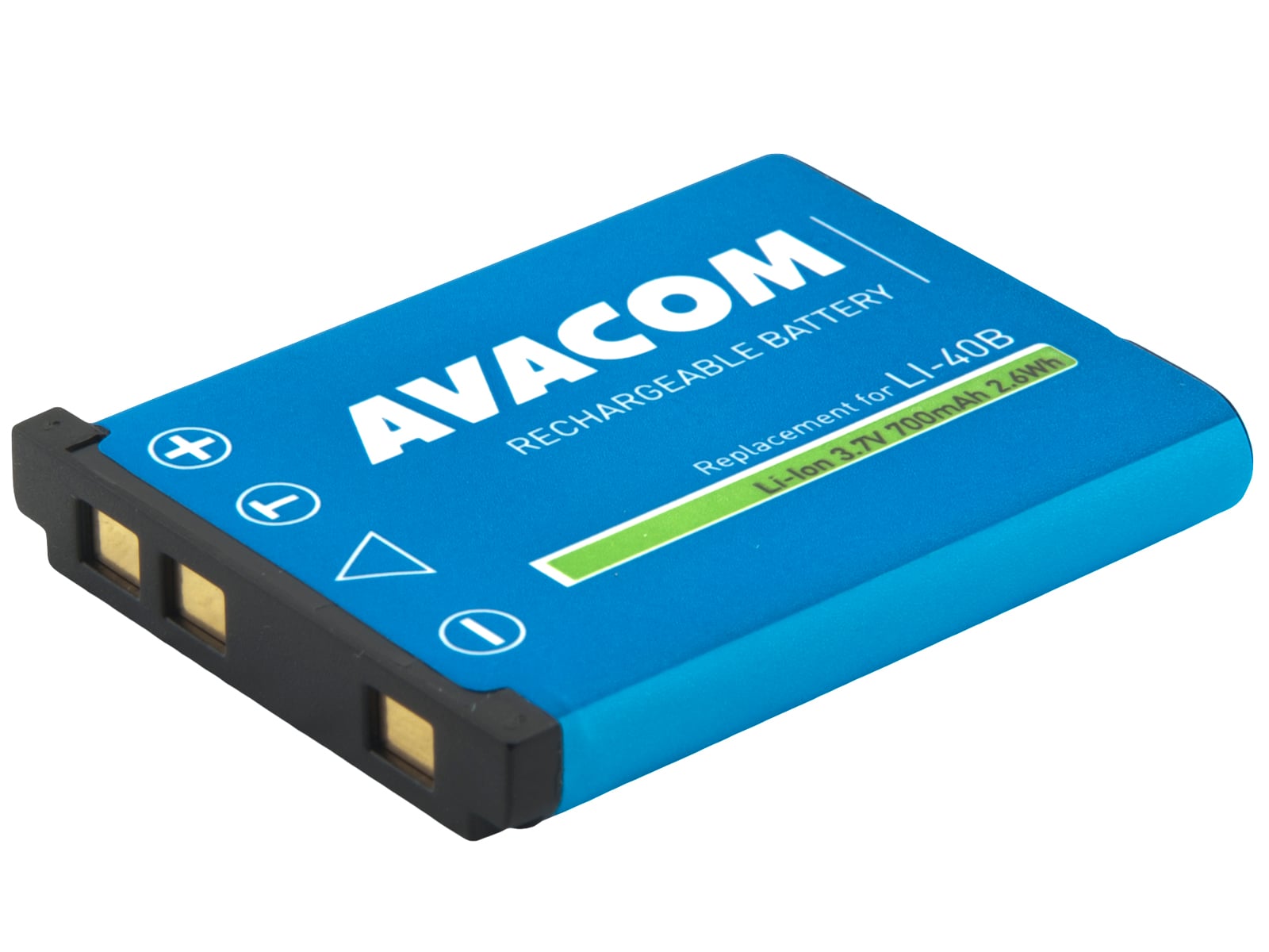 AVACOM baterie pro Olympus Li-40B, Li-42B, Fujifilm NP-45, Nikon EN-EL10 Li-Ion 3.6V 700mAh 2.6Wh