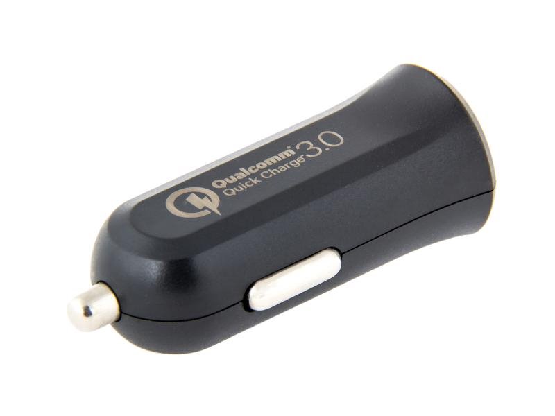 AVACOM CarMAX nabíjačka do auta s Qualcomm Quick Charge 3.0, čierna NACL-QC1X-KK