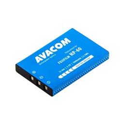 AVACOM Fujifilm NP-60, Kodak KLIC-5000, Olympus LI-20B, Samsung SLB-1037, SLB-1137 Li-Ion 3.7V 1000mAh 3.7Wh DIFU-NP60-309N2