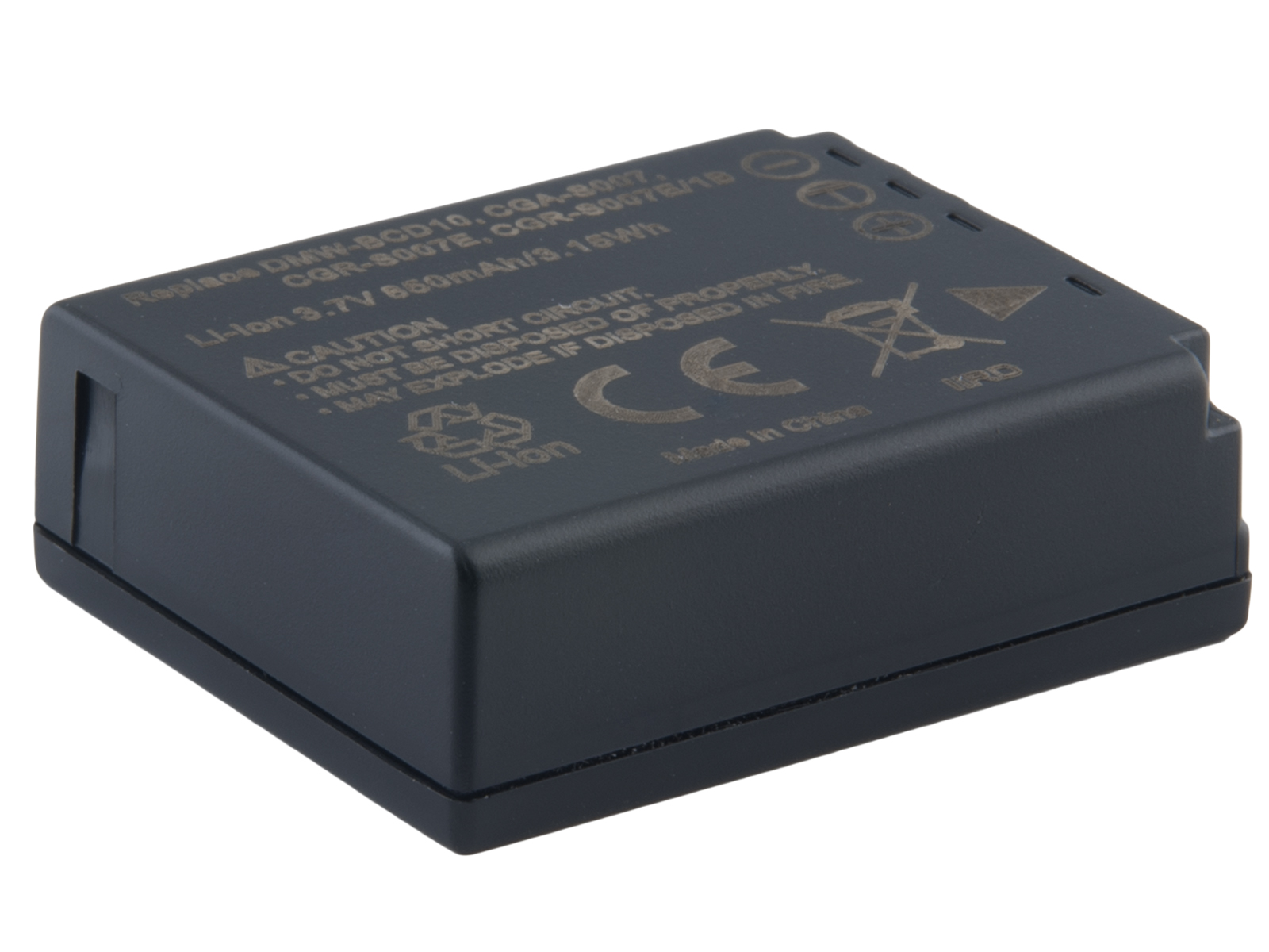AVACOM Panasonic CGA-S007, DMW-BCD10 Li-Ion 3,7V 850mAh 3,15Wh